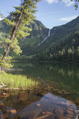 Кинзелюкский водопад вид с озера